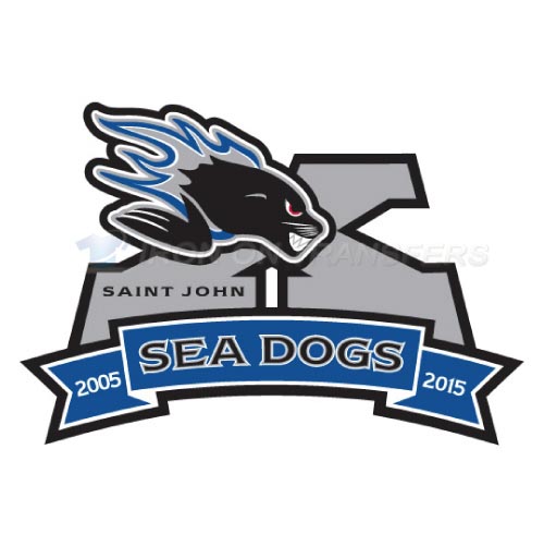 Saint John Sea Dogs Iron-on Stickers (Heat Transfers)NO.7466